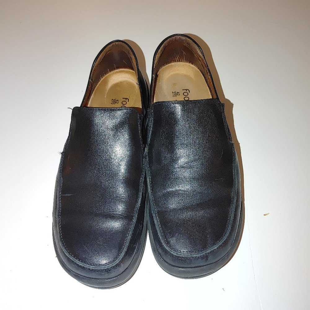 FOOTPRINTS By Birkenstock Men's Leather Comfort Shoes Black Size 42 Used